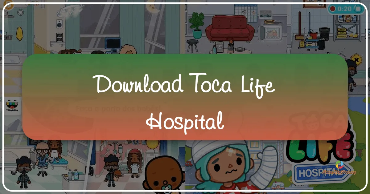 Toca Life: Hospital: A Virtual World of Medical Play