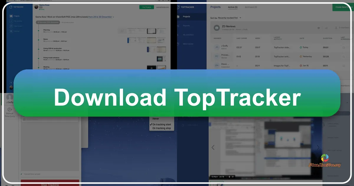 TopTracker: A Comprehensive Review of This Free Time-Tracking Software