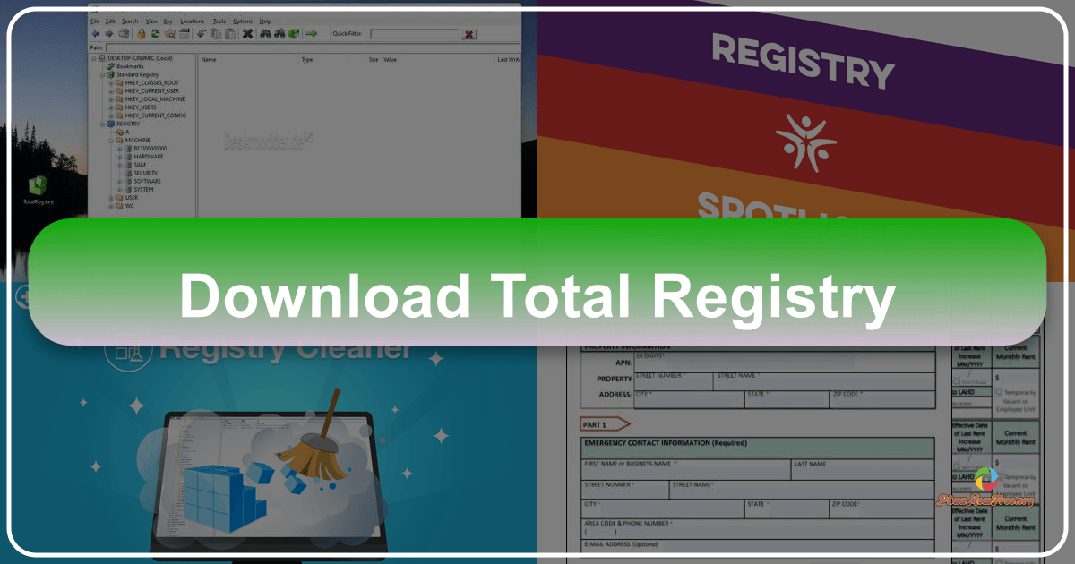 Total Registry: A comprehensive guide to the Windows registry editor with features and precautions for safe usage. /images/download-total-registry.png