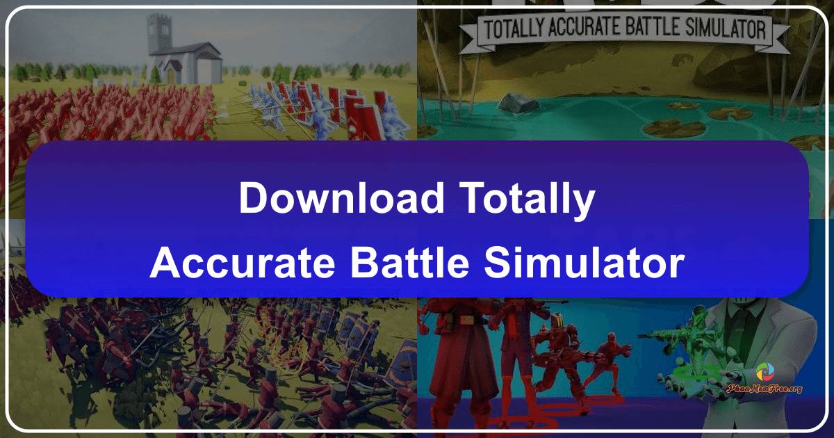 Totally Accurate Battle Simulator - trải nghiệm chiến thuật đầy hài hước và sáng tạo. /images/download-totally-accurate-battle-simulator.png