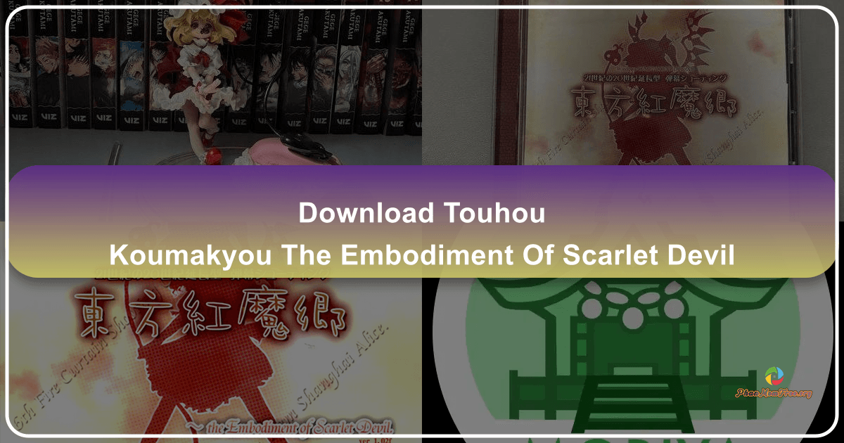 Touhou Koumakyou: A classic bullet hell shooter with deep mechanics and challenging gameplay. /images/download-touhou-koumakyou-the-embodiment-of-scarlet-devil.png