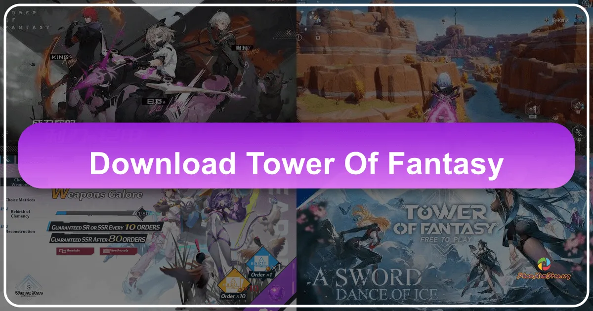 Tower of Fantasy: Thế Giới Mở Hùng Vĩ Trong Bối Cảnh Khoa Học Viễn Tưởng