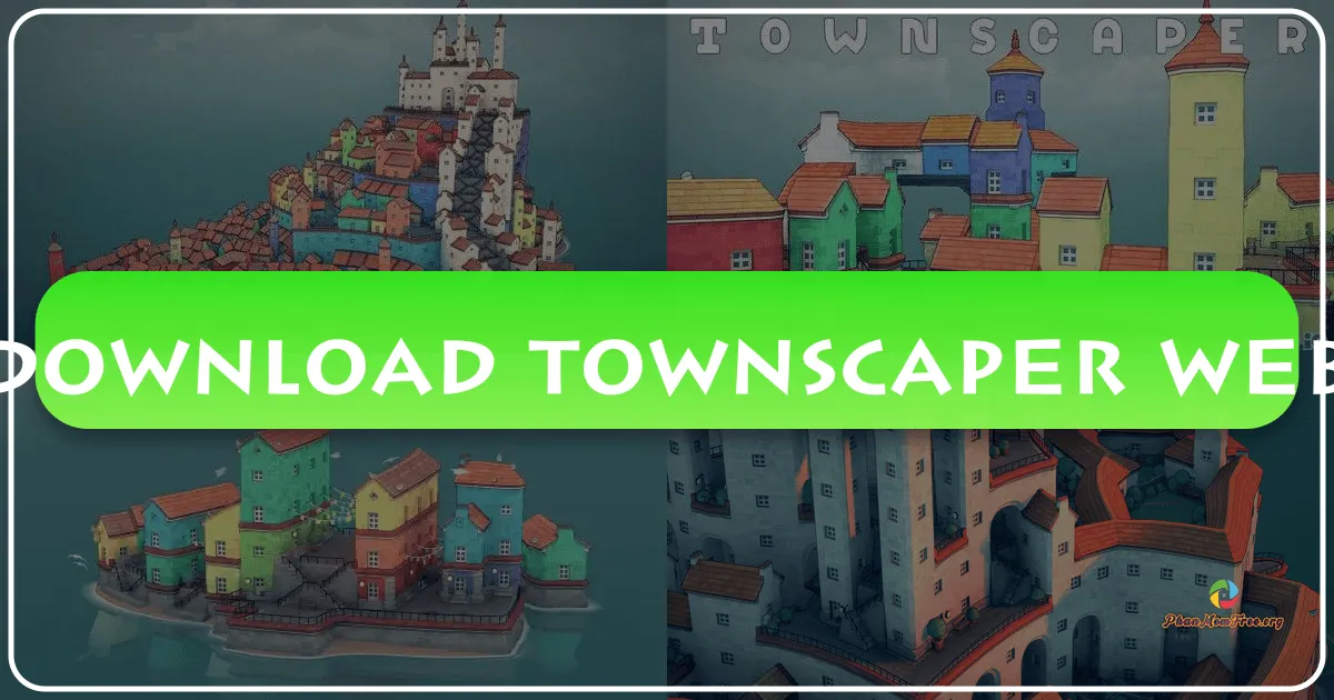 Townscaper Web: Trải nghiệm xây dựng thành phố thư giãn trên trình duyệt