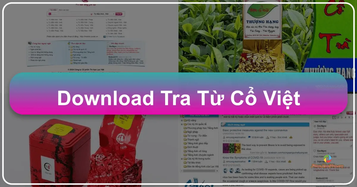 Tra từ Cồ Việt: Trợ thủ đắc lực cho việc tra cứu từ điển và dịch thuật