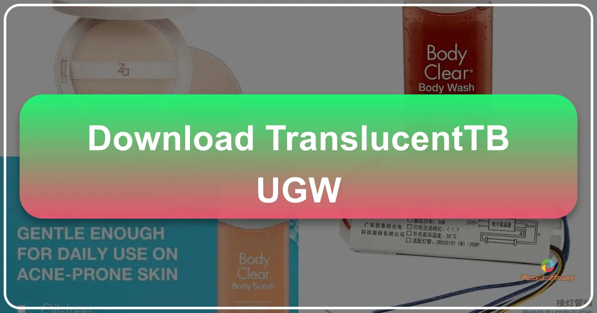 TranslucentTB: Enhancing Your Windows Taskbar with Customizable Transparency