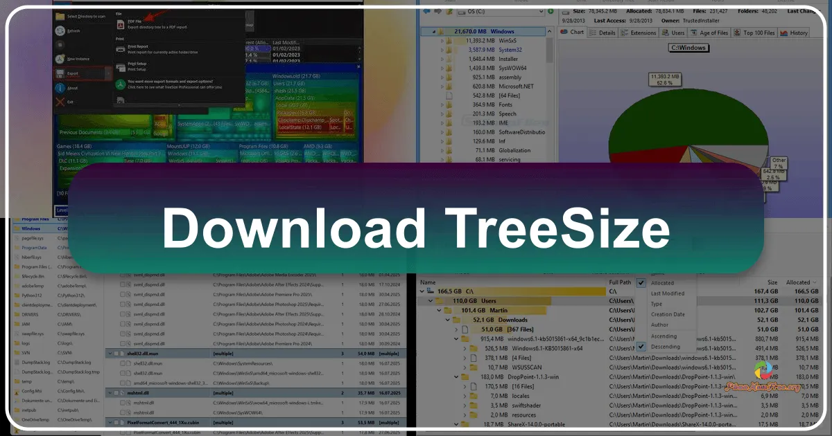 TreeSize: A Comprehensive Disk Space Analyzer for Windows