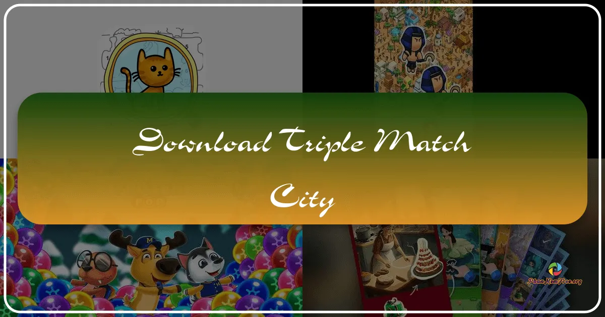 Triple Match City: A Relaxing Puzzle Game for Android