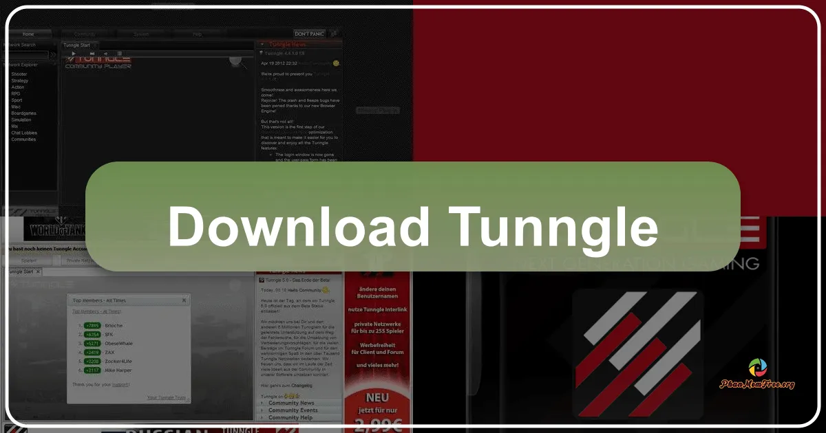 Tunngle: Công Cụ Chơi Game Qua Mạng LAN Ảo Mạnh Mẽ Dành Cho Game Thủ Việt