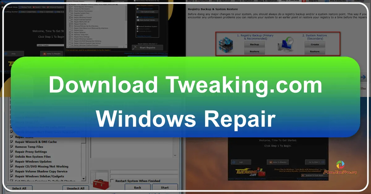 Tweaking.com Windows Repair: A Comprehensive Guide to System Troubleshooting and Optimization
