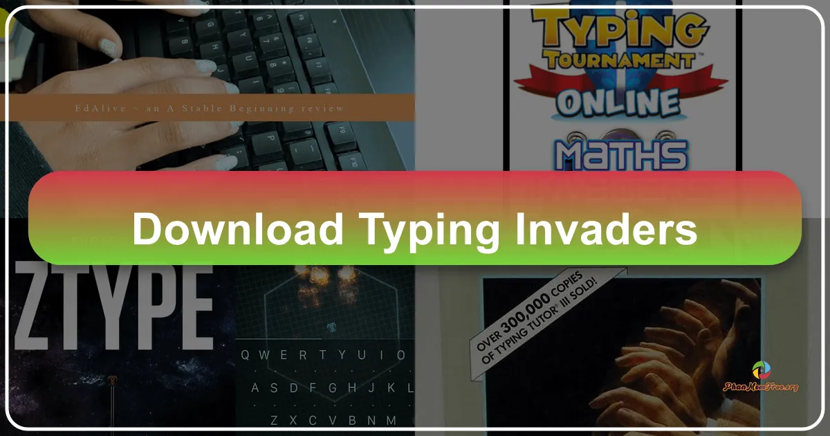 Typing Invaders: A Blast from the Past Meets Modern Typing Practice
