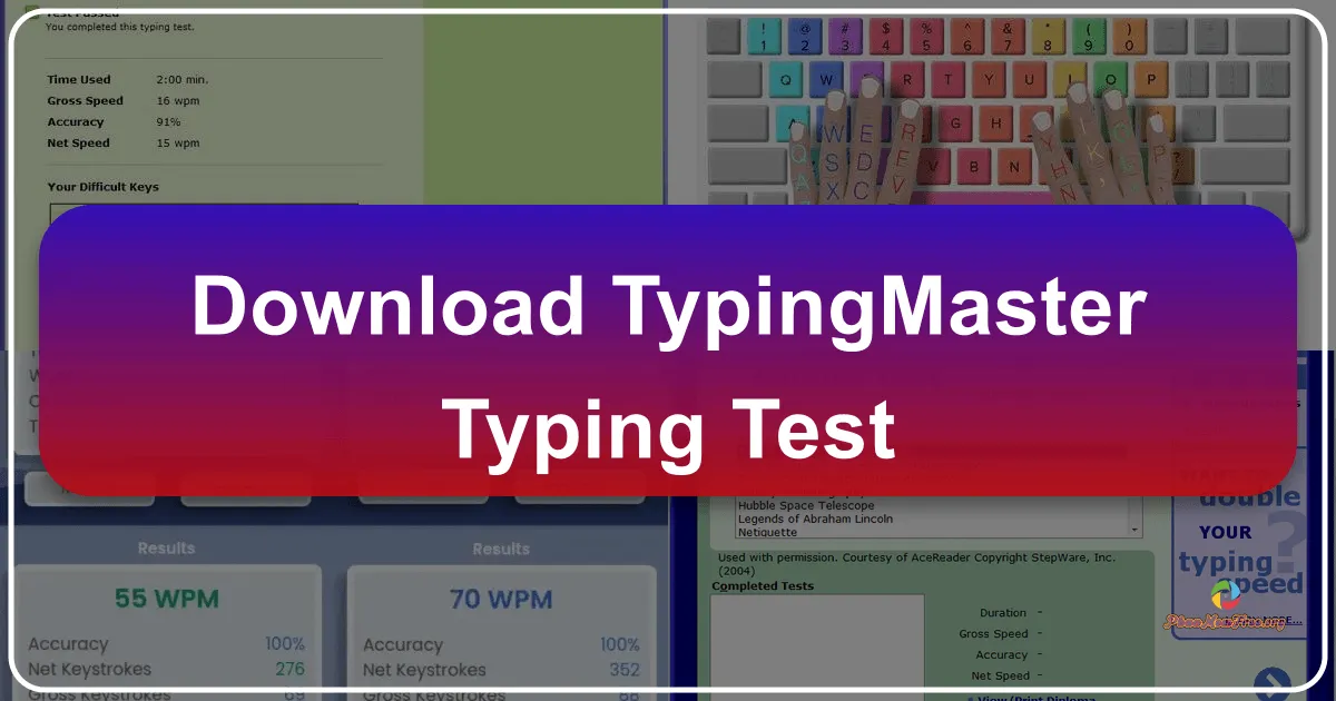 TypingMaster Typing Test: Elevating Your Keyboard Proficiency