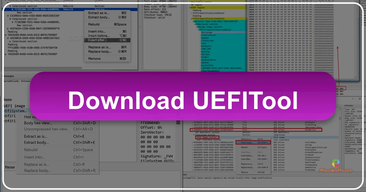 UEFITool: A Comprehensive Guide to UEFI Firmware Modification