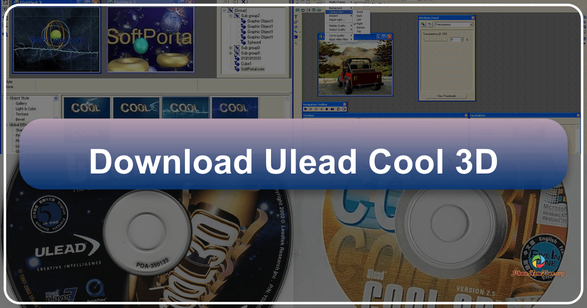 Ulead Cool 3D: A pioneering 3D graphics software with a lasting impact on digital design and creativity. /images/download-ulead-cool-3d.png