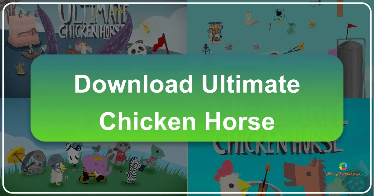 Ultimate Chicken Horse: A Hilariously Chaotic Party Platformer