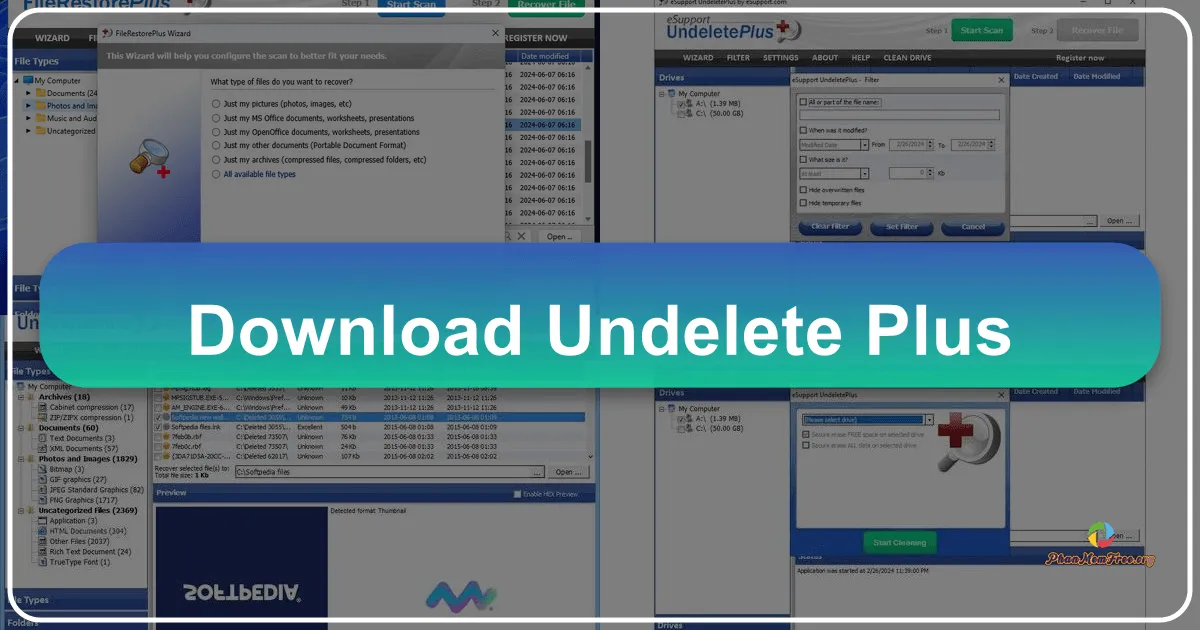Undelete Plus: Giải pháp khôi phục dữ liệu hiệu quả
