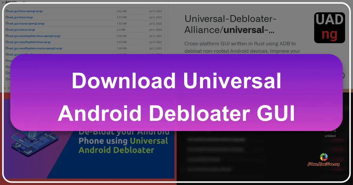 Universal Android Debloater GUI: A Comprehensive Guide