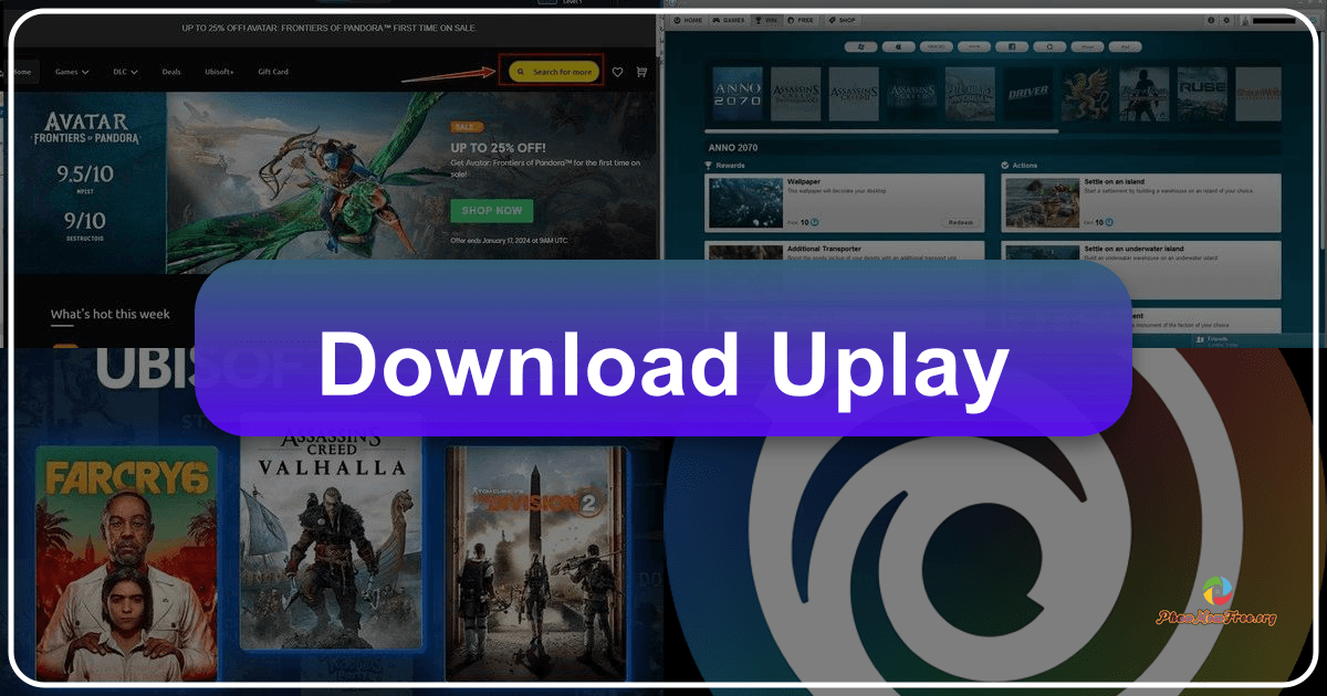 Khám phá Ubisoft Connect: Nền tảng quản lý game và kết nối cộng đồng Ubisoft toàn diện. /images/download-uplay.png