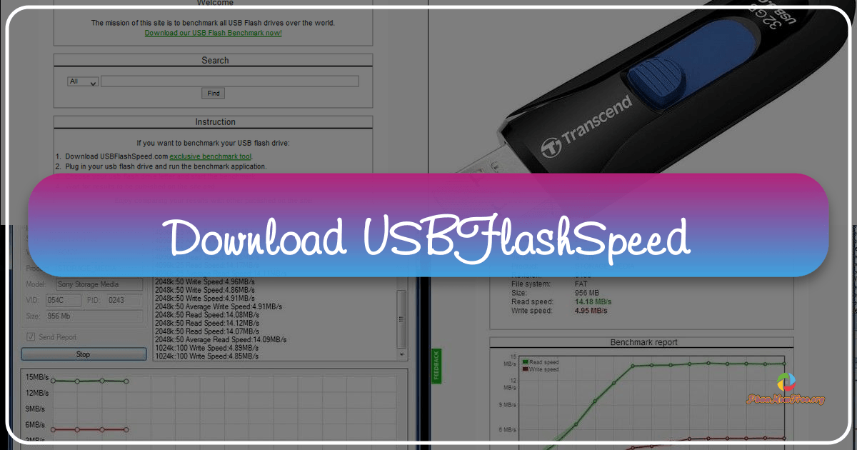 USBFlashSpeed: A comprehensive tool for measuring USB flash drive speeds and performance with security features. /images/download-usbflashspeed.png