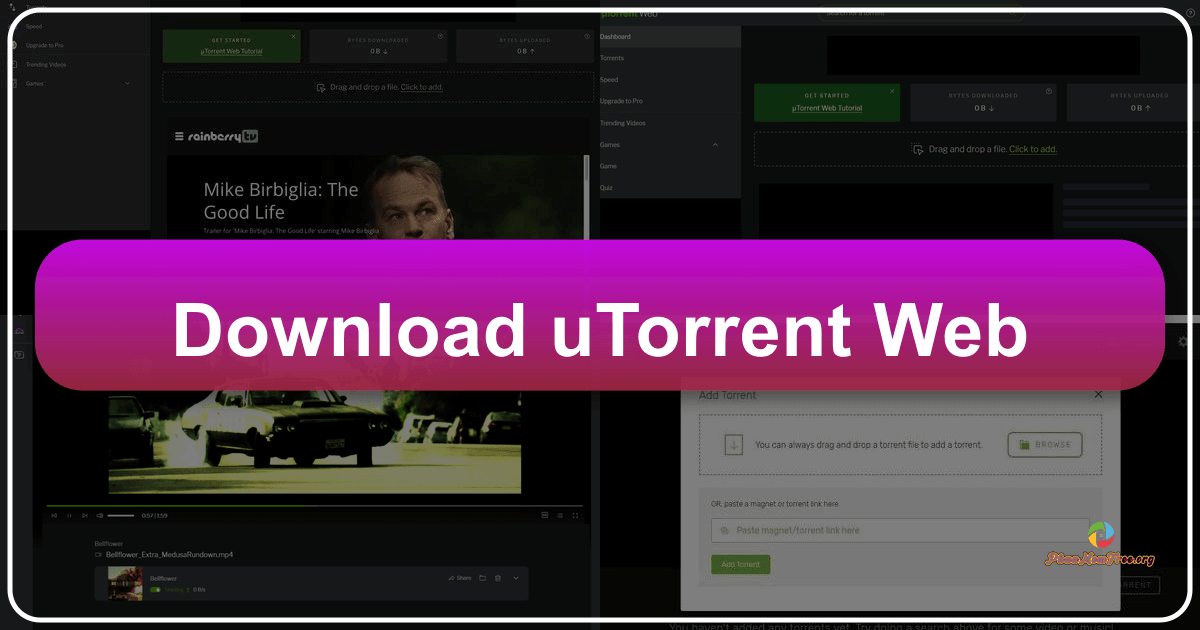 uTorrent Web: a browser-based torrent client offering convenience and accessibility for casual users. /images/download-utorrent-web.png