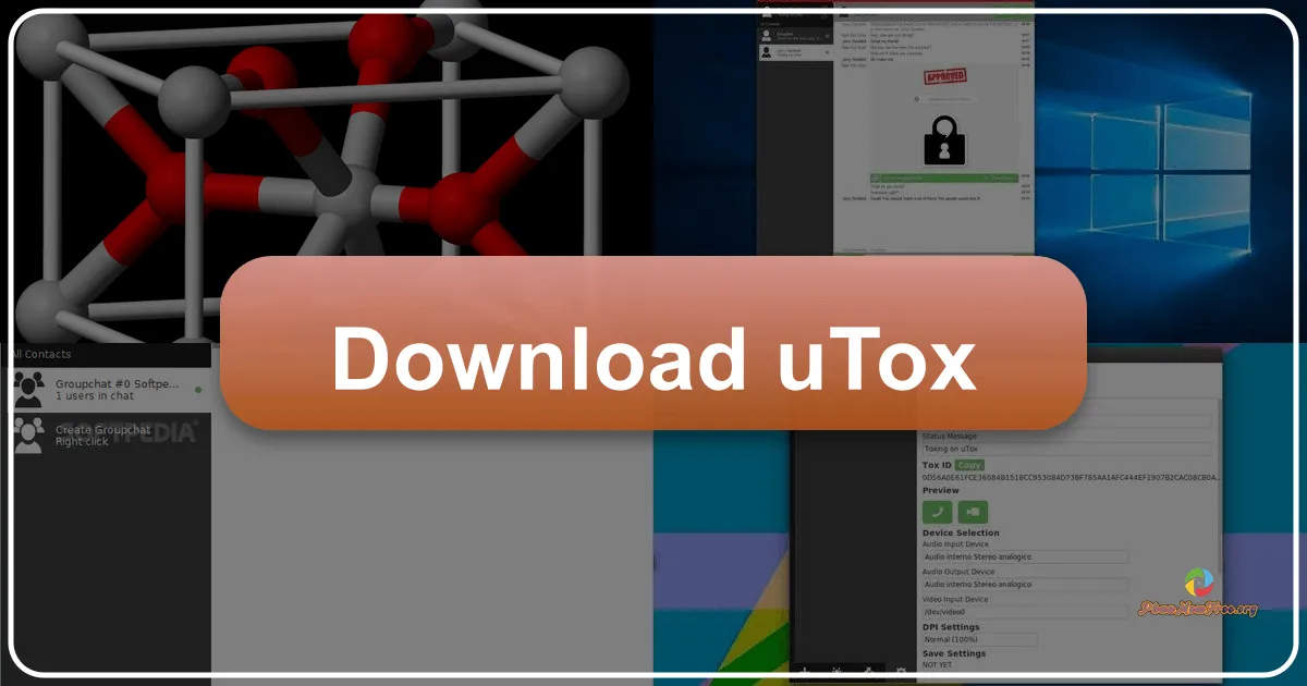 uTox: A Decentralized Peer-to-Peer Messaging Application