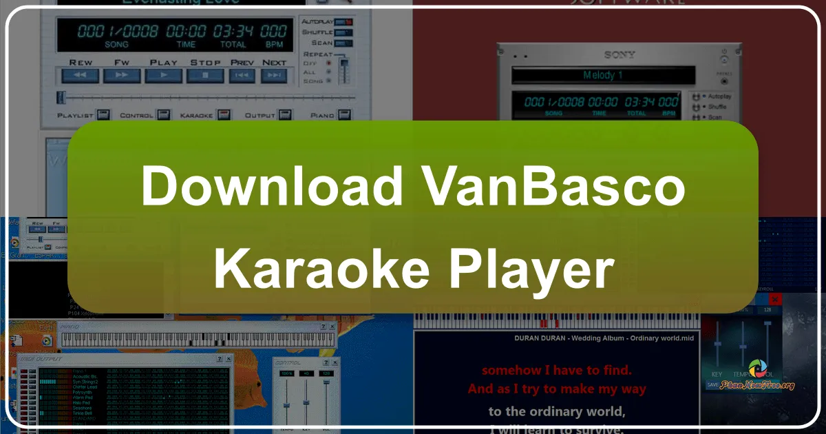 vanBasco Karaoke Player: A Deep Dive into a Free, Customizable Karaoke Solution