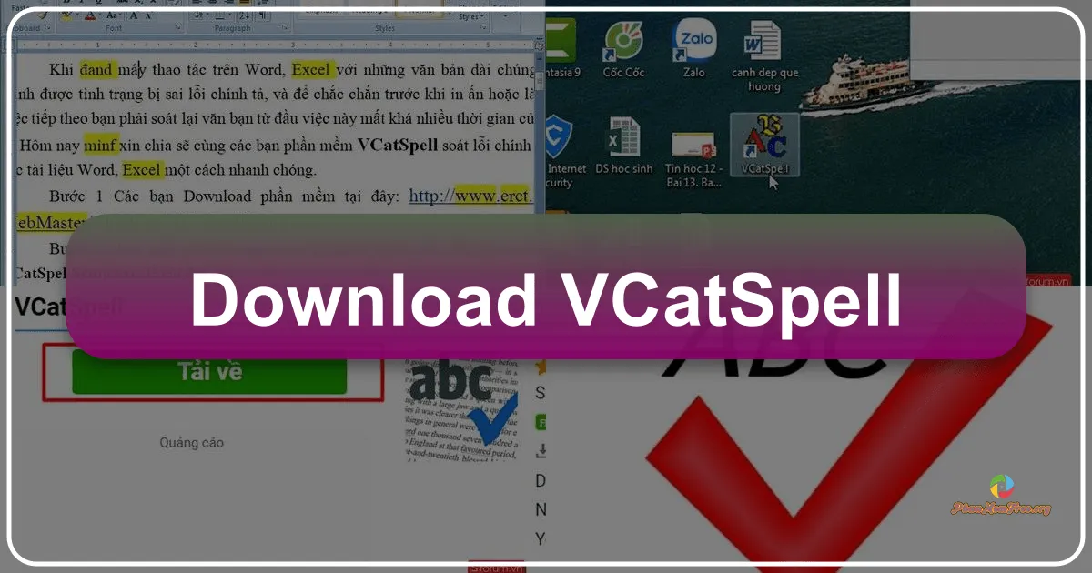 VCatSpell: Trợ thủ đắc lực kiểm tra lỗi chính tả tiếng Việt