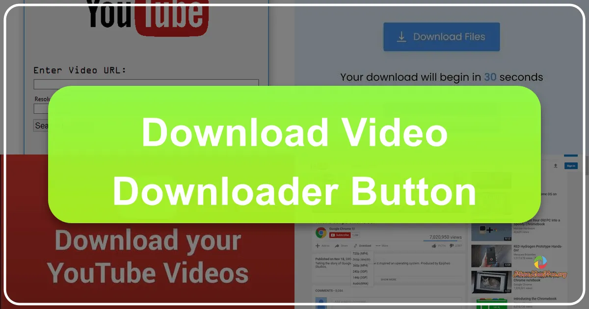 Video Downloader Button: A Comprehensive Guide