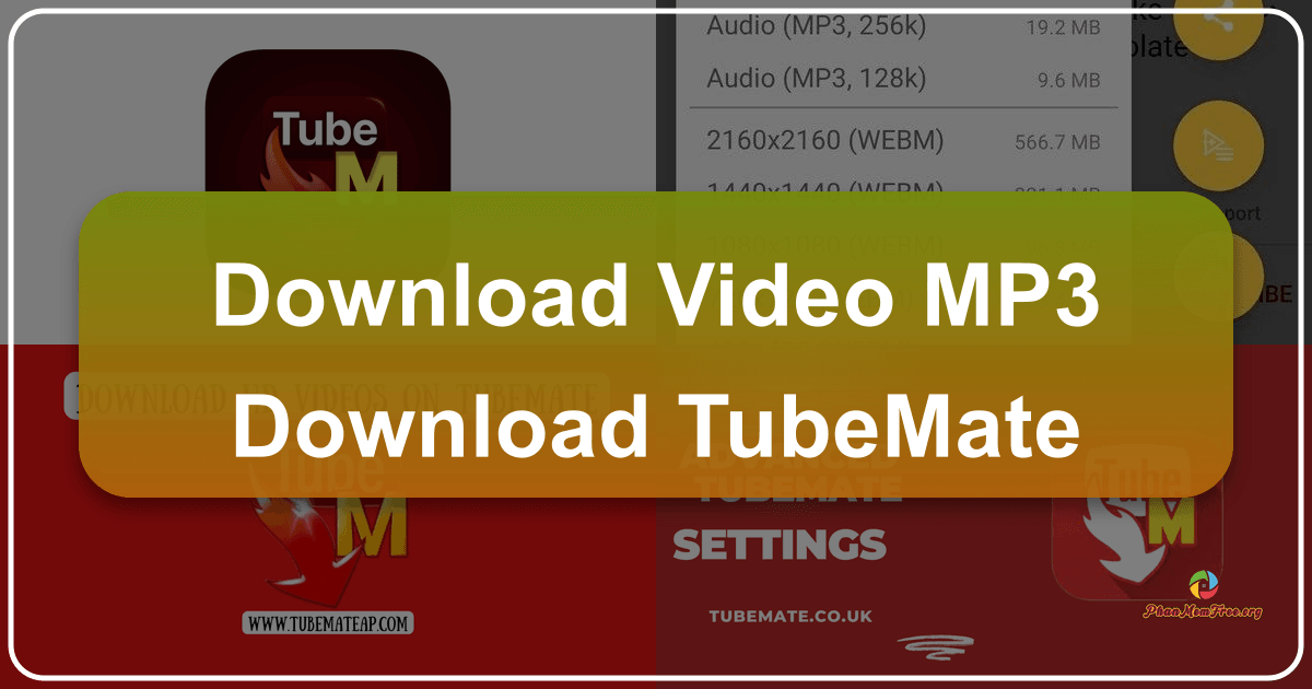 Tubemate review: A simple and efficient YouTube video and audio downloader with intuitive interface and fast download speeds available. /images/download-video-mp3-download-tubemate.png