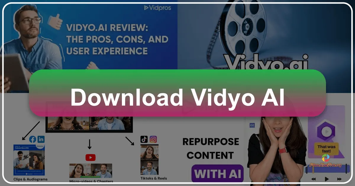 Vidyo.ai: An AI-Powered Video Generator and Editor