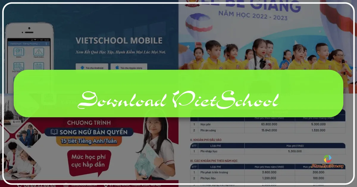 VietSchool: Hệ thống Quản lý Học sinh và Giáo dục Toàn diện