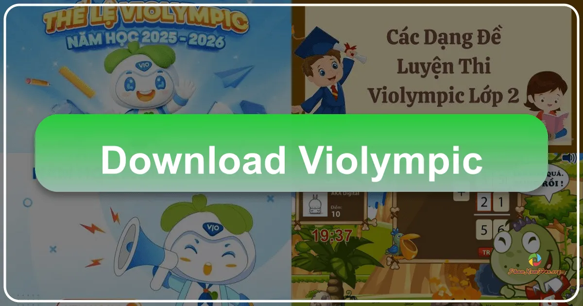 Violympic: Sân chơi trí tuệ bổ ích cho học sinh Việt Nam