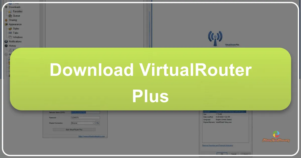 VirtualRouter Plus: Your PC as a WiFi Hotspot