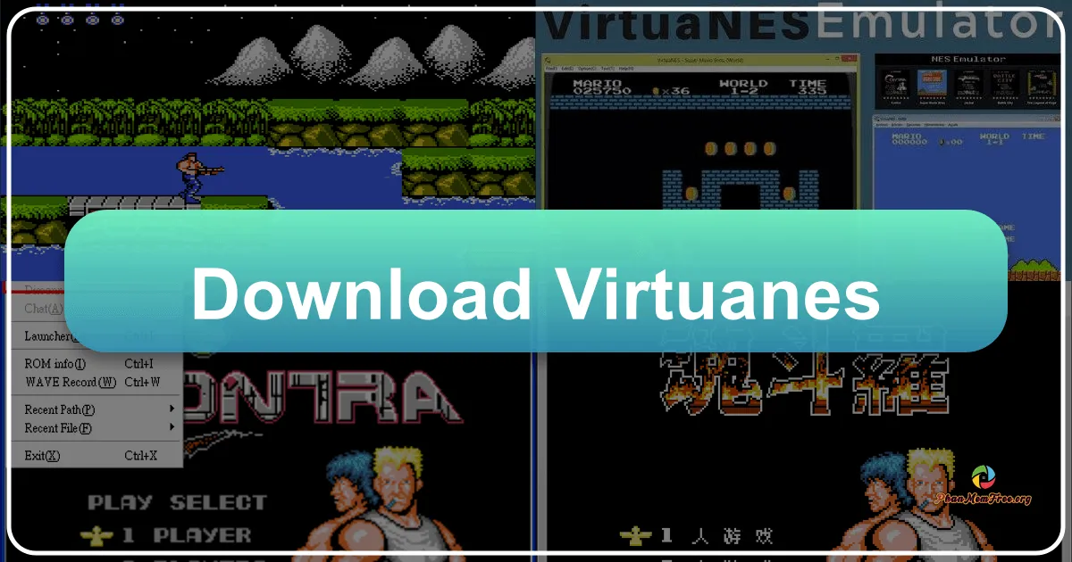 VirtuaNES: Trình Giả Lập NES Hoàn Hảo Trên Máy Tính