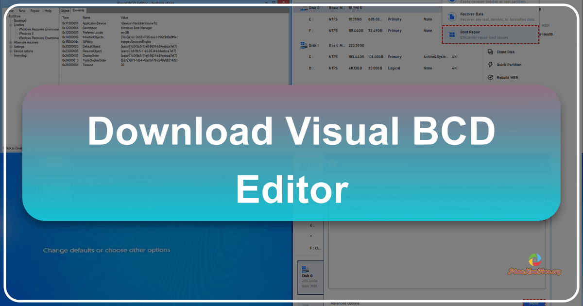 A comprehensive guide to Visual BCD Editor for advanced Windows boot management and configuration. /images/download-visual-bcd-editor.png
