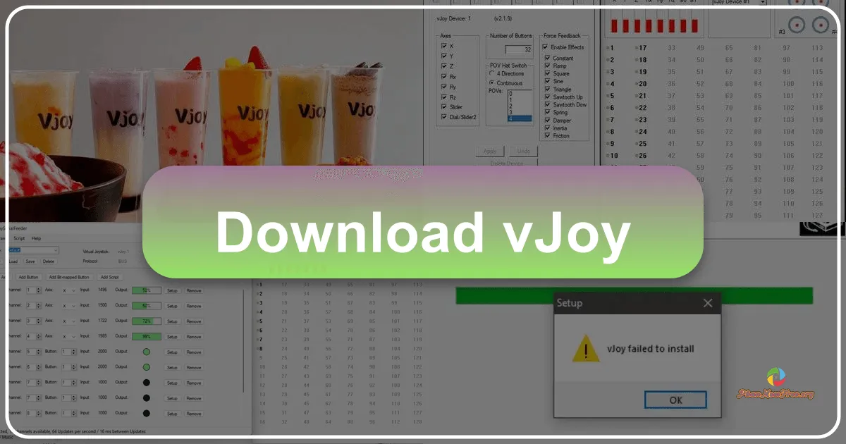 vJoy: Bridging the Gap Between Input Devices and Joystick Applications