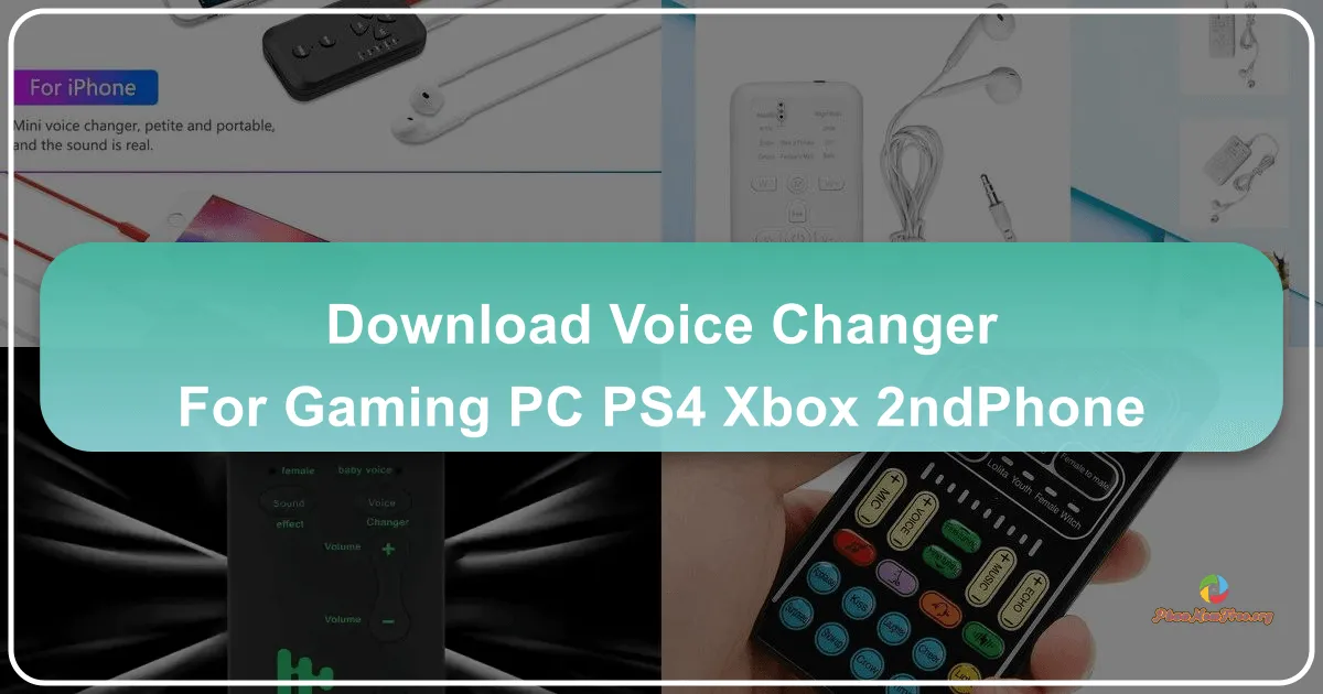 Voice Changer for Gaming PC, PS4, Xbox, and Mobile Devices