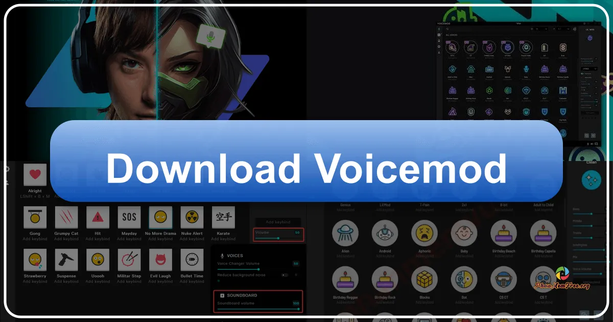 Voicemod: Trải nghiệm thay đổi giọng nói đỉnh cao trên máy tính