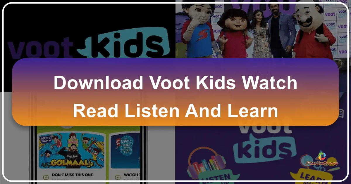 Voot Kids: Watch, Read, Listen, and Learn