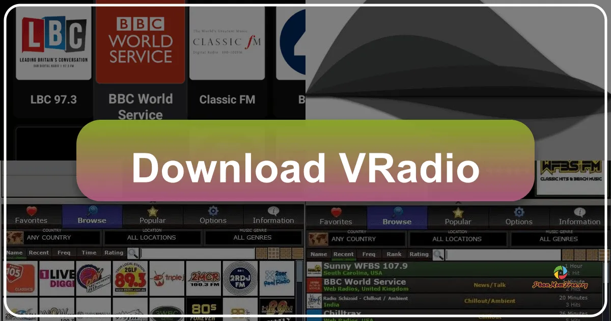 VRadio: A Simple and Effective Windows Radio Application
