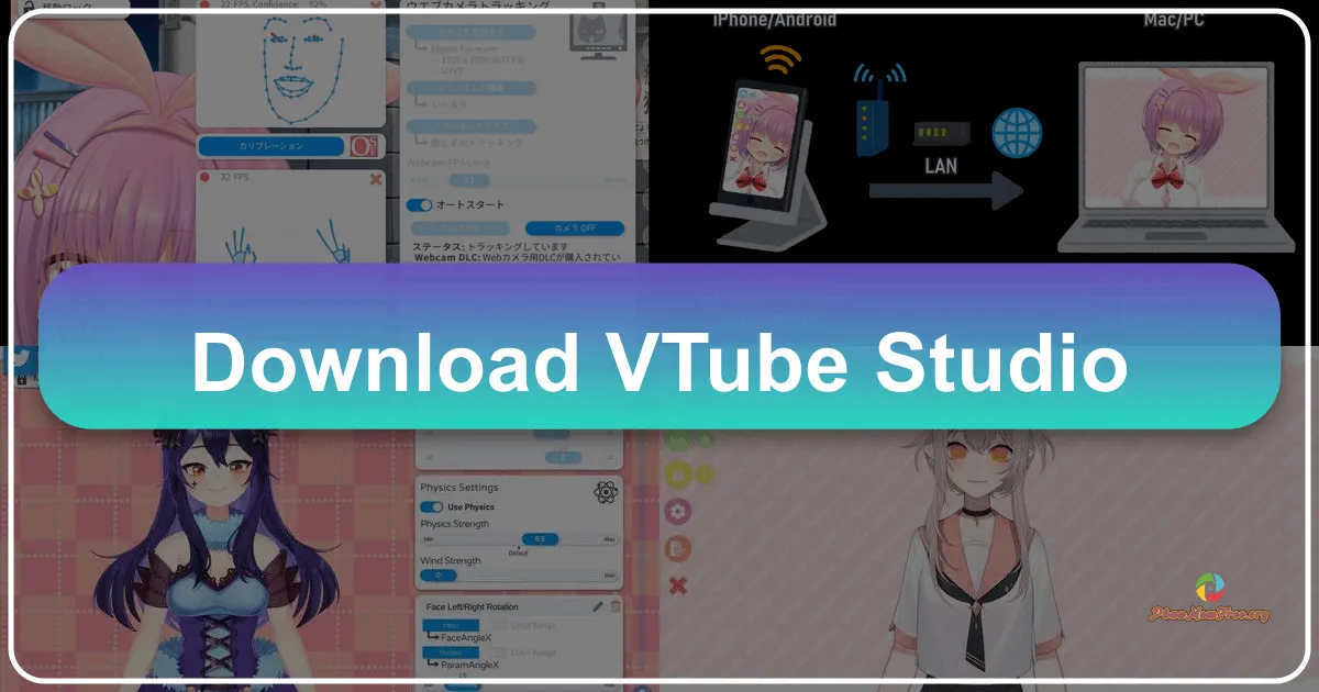 VTube Studio: Trở Thành VTuber 2D Với Ứng Dụng Hóa Thân Trực Tuyến