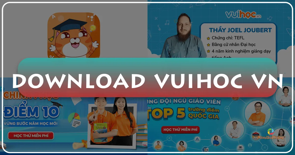 Vuihoc.vn: Nền tảng học tập trực tuyến toàn diện cho học sinh từ lớp 1 đến lớp 12