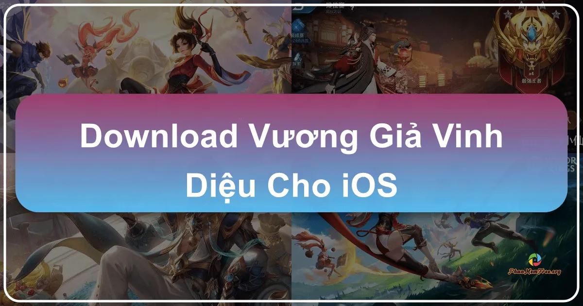 Vương Giả Vinh Diệu cho iOS: Trải nghiệm MOBA đỉnh cao trên thiết bị di động