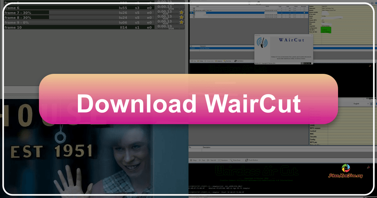 waircut is a free WiFi network auditing tool for identifying WPS vulnerabilities and improving security. /images/download-waircut.png