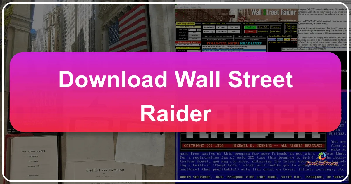Wall Street Raider: A Deep Dive into the Thrills and Challenges of Stock Market Simulation
