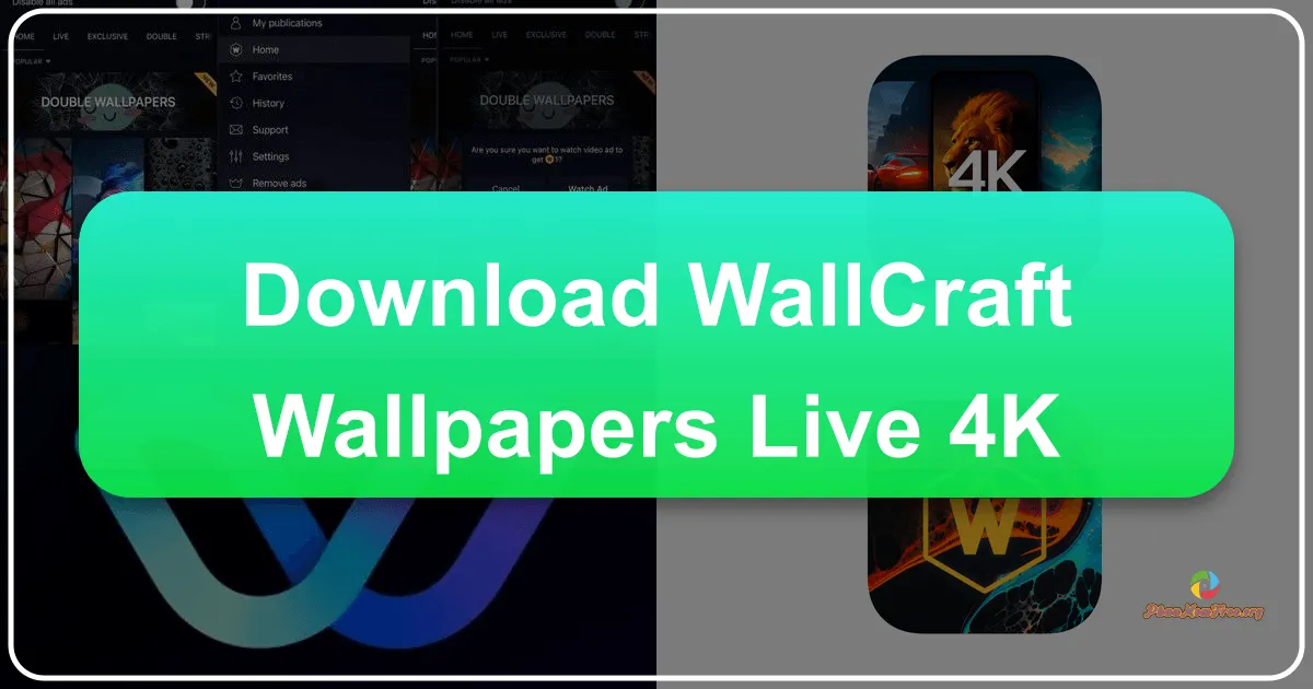 Wallcraft Wallpapers Live 4K: A Comprehensive Review