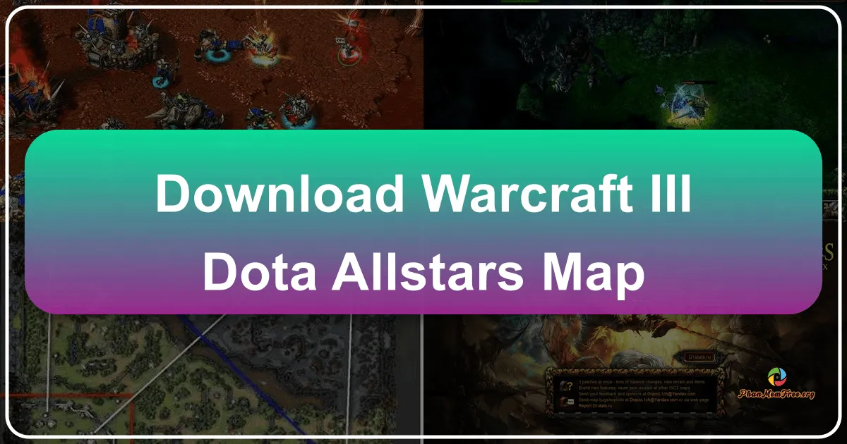 Warcraft III - DotA Allstars Map: Huyền Thoại MOBA Từ Bản Đồ Tùy Chỉnh