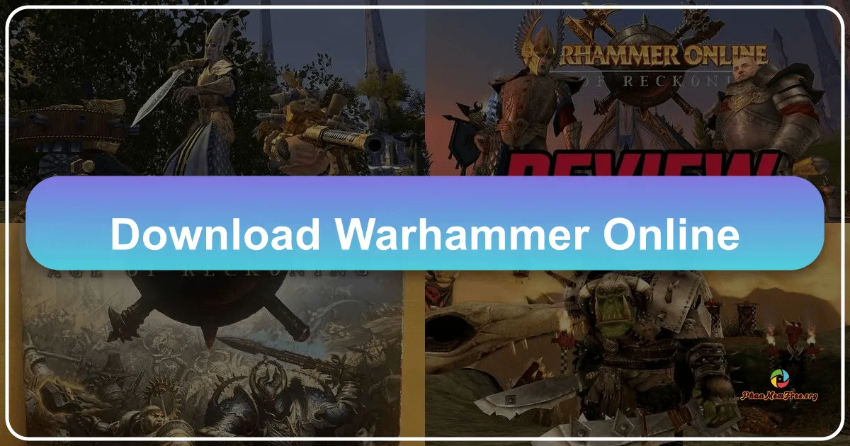 Warhammer Online: A Deep Dive into a Massively Multiplayer Online Role-Playing Game (MMORPG)