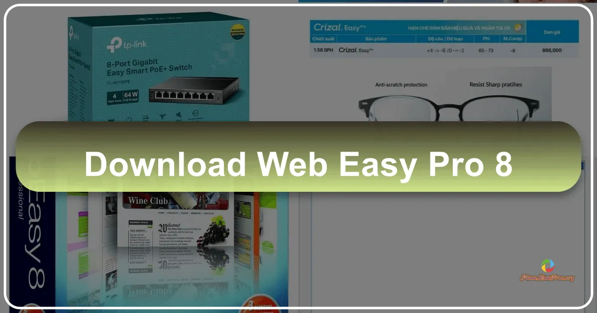 Web Easy Pro 8: Giải pháp thiết kế website dễ dàng cho người không chuyên