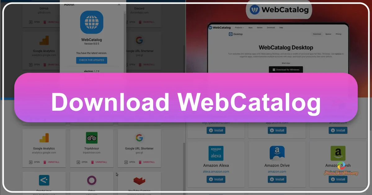 WebCatalog: Your Centralized Hub for Windows Application Downloads
