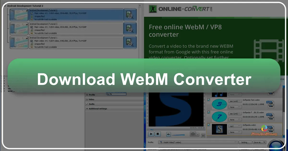 PhanMemFree WebM Converter: Your Essential Tool for Seamless Video Conversion